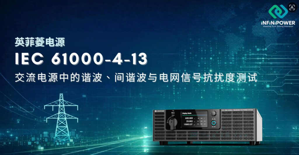 符合 IEC 61000-4-13：解析交流电源中的谐波、间谐波与电网信号抗扰度测试